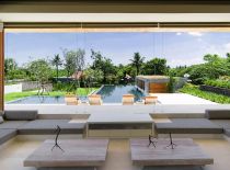 Villa The Iman, En bord de piscine salon